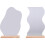8 Pcs Mirror Table Wooden Base Acrylic Desktop Office 1