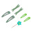 21Pièces Barrette Verte Clip Snap Style Mignon Pour Fille 10