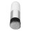 Premium White Silver Foundation Brush Set 2pcs for Flawless Makeup 15