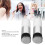 Premium White Silver Foundation Brush Set 2pcs for Flawless Makeup 4