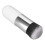 Premium White Silver Foundation Brush Set 2pcs for Flawless Makeup 16