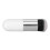 Premium White Silver Foundation Brush Set 2pcs for Flawless Makeup 6