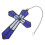2Pcs Wall Cross Hanging Decor Acrylic Window Home Decor 3