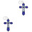 2Pcs Wall Cross Hanging Decor Acrylic Window Home Decor 5