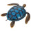 3 Pcs Iron Tortoise Pendant Colored Turtle Wall Decoration 11