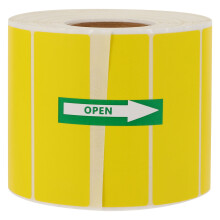 Étiquettes Jaunes Simple Élégant Pour Etiquette