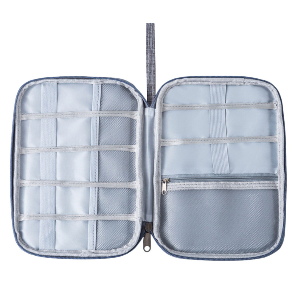 2 Cable Storage Pouch Travel Electronic Organizer Bag 013714249771