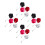 16 Pcs Flower Lapel Pin Suit Accessories For Men 5