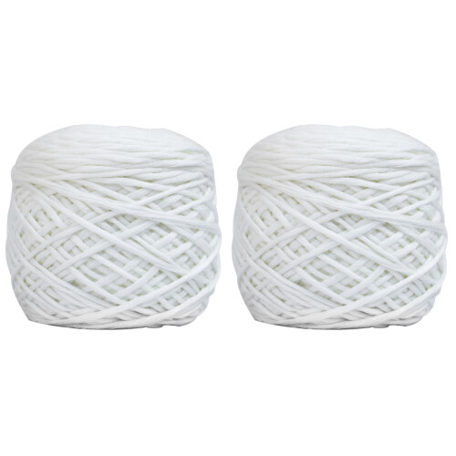 2Pièces Fil Coton Crochet Résistant Pour Pull Manteau Chaud 1