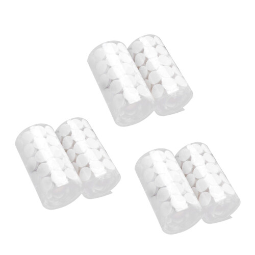 1200 Pairs 20mm Round Back Sticky Hook And Loop Dots For Home Office