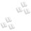 1200 Pairs 20mm Round Back Sticky Hook And Loop Dots For Home Office 3