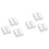 1200 Pairs 20mm Round Back Sticky Hook And Loop Dots For Home Office 4