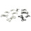 50 Pcs Hooks Eyes Bra Hook Sewing Hooks Hook Eye Sewing Eye Closure Replacement Brai 3
