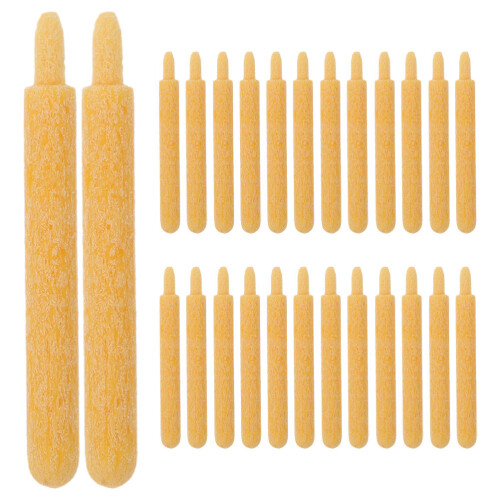 Zehuanyu  30 Pcs Back Scrubber With Handles Mark Pen Replacement Tip