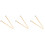 3 Pairs Timpani Mallets Felt Head With Wood Handle Percussion 4