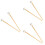 3 Pairs Timpani Mallets Felt Head With Wood Handle Percussion 6