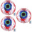 3Pcs Inflatable Eyeball With LED Light For Halloween Decor 9