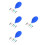 4 Sets Ceramic Precision Applicator With Fine Tip Blue Rubber Bottle 5