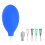 4 Sets Ceramic Precision Applicator With Fine Tip Blue Rubber Bottle 2