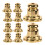 10pcs Electroplate Earring Backs Stoppers Studs Replacement 1