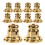 10pcs Electroplate Earring Backs Stoppers Studs Replacement 9
