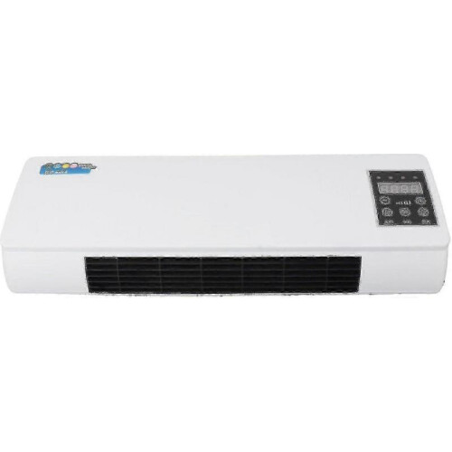 Portable Air Conditioner, 2000w Wall Mounted with Remote Control, Digital Display, Wide Coverage (uk Plug 220v) 2
