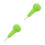 2Pcs Portable Braille Writing Pen For Blind Learning Green Stylus 10