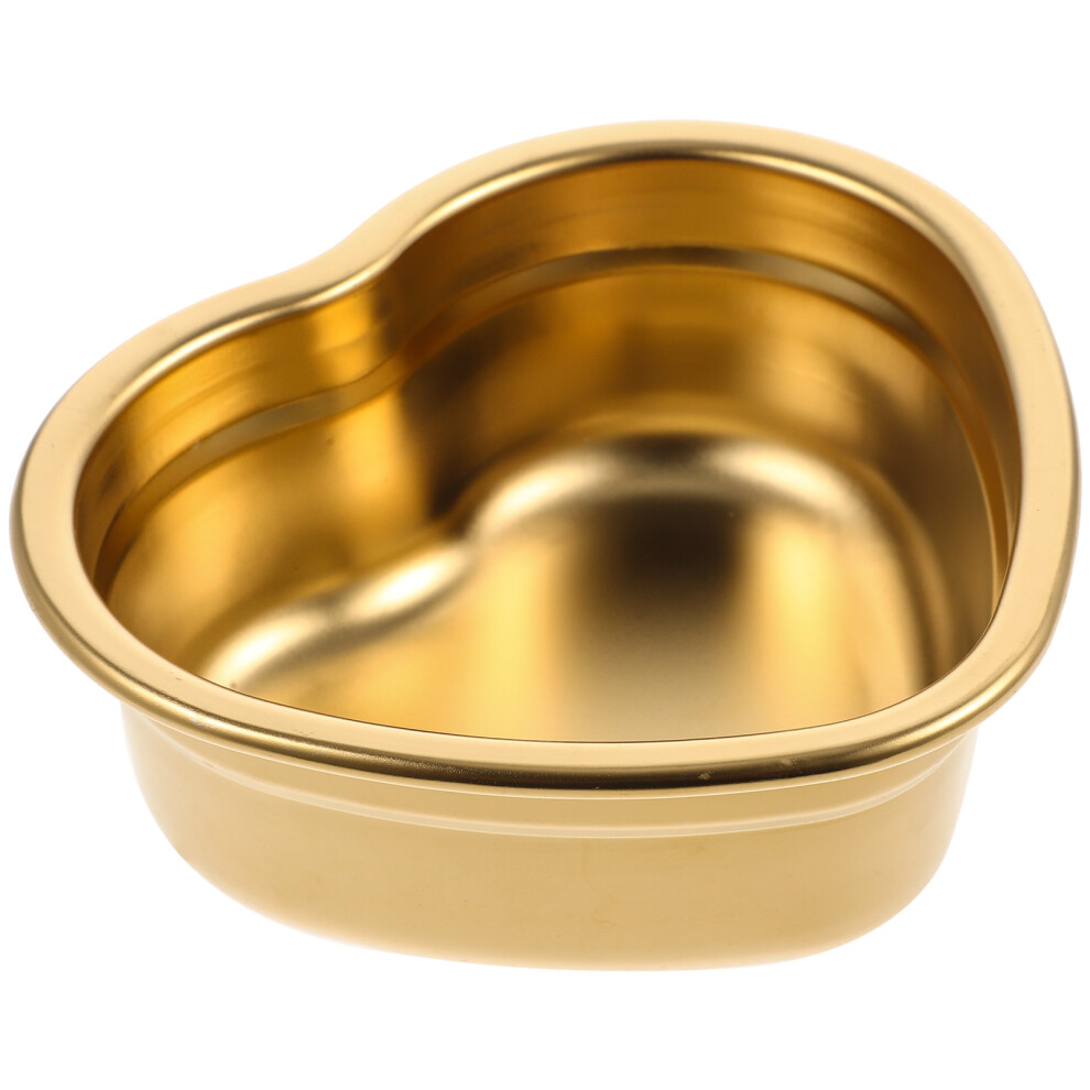 3Pcs Heart Shaped Stainless Steel Snack Dish For Dessert And Barbecue-image-OPC-PKYFP22-NEW