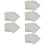60 Pcs Tea Bags Disposable Mesh Bag White 6