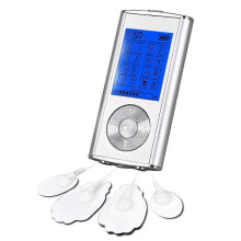 TENS EMS Unit 8 Modes Muscle Stimulator for Pain Relief Therapy & Muscle Strength