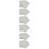 60 Pcs Tea Bags Disposable Mesh Bag White 8