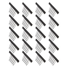 20 Pcs Small Claw Clip With Metal Teeth For Hair Extensions