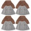 2 Pack Sweeping Integrated Broom Cover Sweeper Covers For Brooms 8