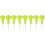 8 Pcs Plastic Braille Stylus Pen For Blind Writing Tool 6