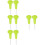 8 Pcs Plastic Braille Stylus Pen For Blind Writing Tool 9