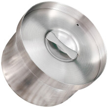 Steaming Bowl Stainless Steel With Lid Soup Storage Kitchen Supply