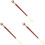 3Pcs 46Cm Long Handle Shoe Horn With Cow Head Decoration 4