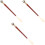 3Pcs 46Cm Long Handle Shoe Horn With Cow Head Decoration 5
