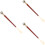 3Pcs 46Cm Long Handle Shoe Horn With Cow Head Decoration 8