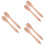 6 Pcs Wooden Honey Mixing Stirrer With Long Handle 8