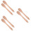 6 Pcs Wooden Honey Mixing Stirrer With Long Handle 9