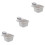 3 Pack Dinning Table Trash Bin Bins Garbage Can Storage Box 5