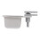 3 Pack Dinning Table Trash Bin Bins Garbage Can Storage Box 11