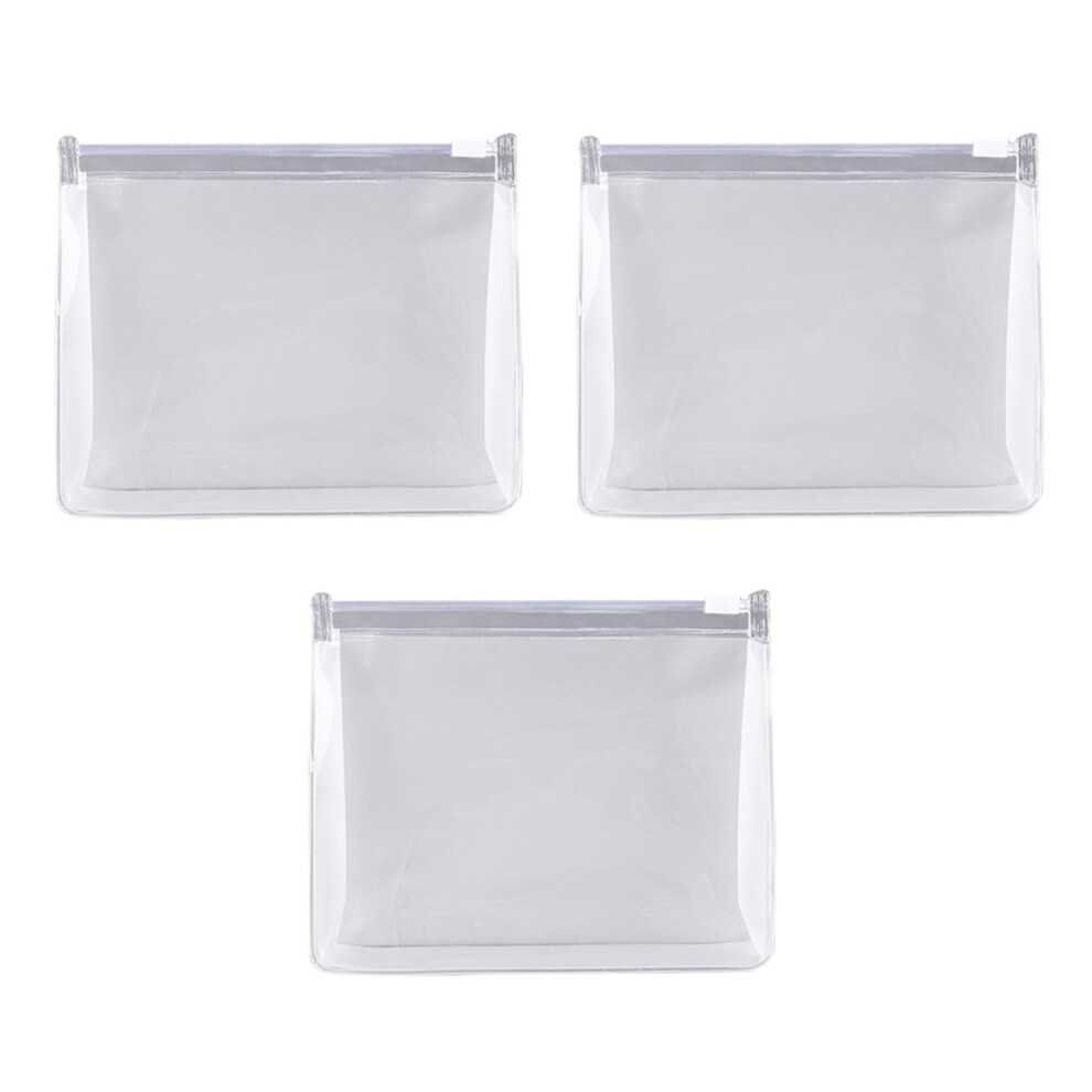 Aboofan Light 9 Pcs Transparent Pvc Waterproof Makeup Storage Toiletry Wash Bag