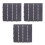 3Pcs Plastic Interlocking Deck Tile Waterproof Outdoor Flooring Grey 8