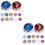 24 Boxes Love Heart Pattern Nail Sequins For Diy 6