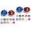 24 Boxes Love Heart Pattern Nail Sequins For Diy 4
