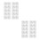 20St Plastic Bed Frame Ondersteuning Pegs Geschikt Kinderbed 5
