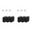 6 Pcs Retractable Steel Cable Lock For Tv Dvd Remote 1 Meter 10