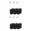 6 Pcs Retractable Steel Cable Lock For Tv Dvd Remote 1 Meter 5